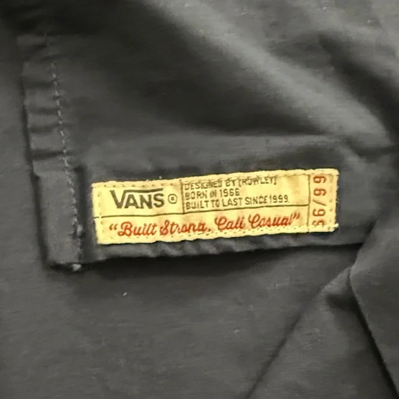 Vans Blue Men's Mechanic Shirt - Picture 5 of 6